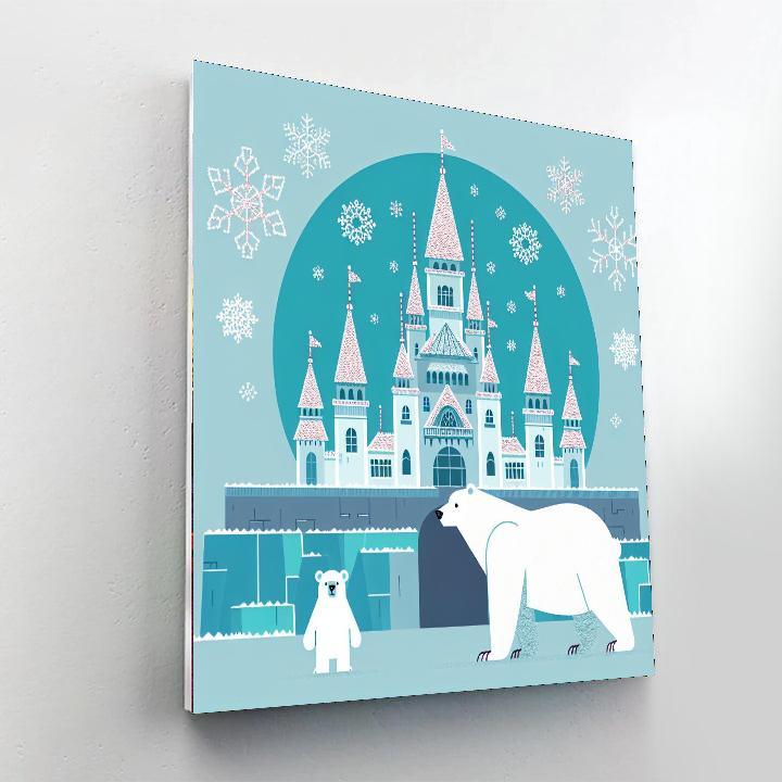 Ice Kingdom DIY Paint By Numbers