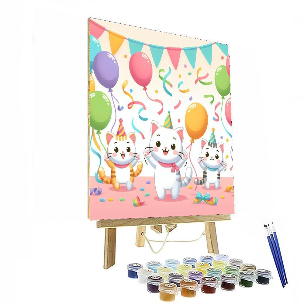 Feline Fiesta Paint By Numbers