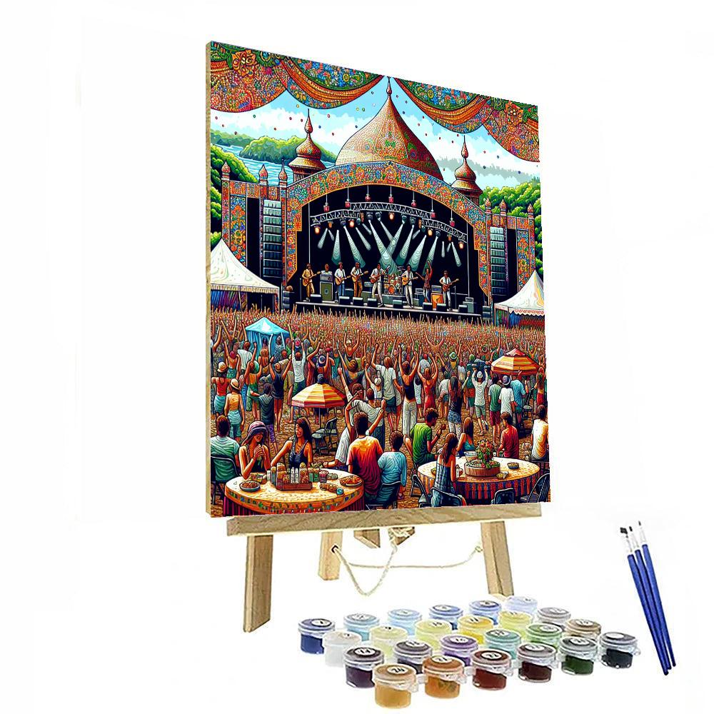 Isle Of Wight Festival - Isle Of Wight Numbered Painting Kits