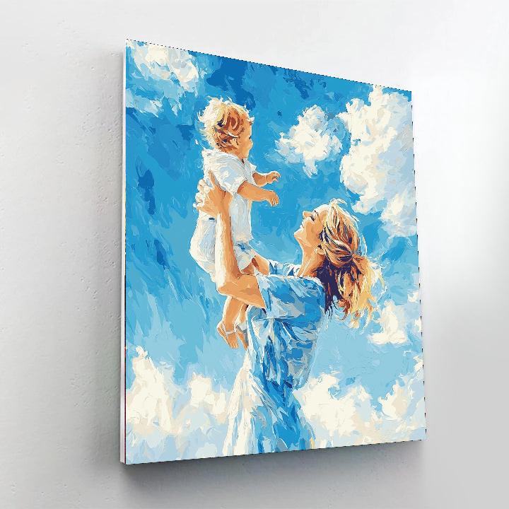 Kisses In The Sky Paint By Numbers