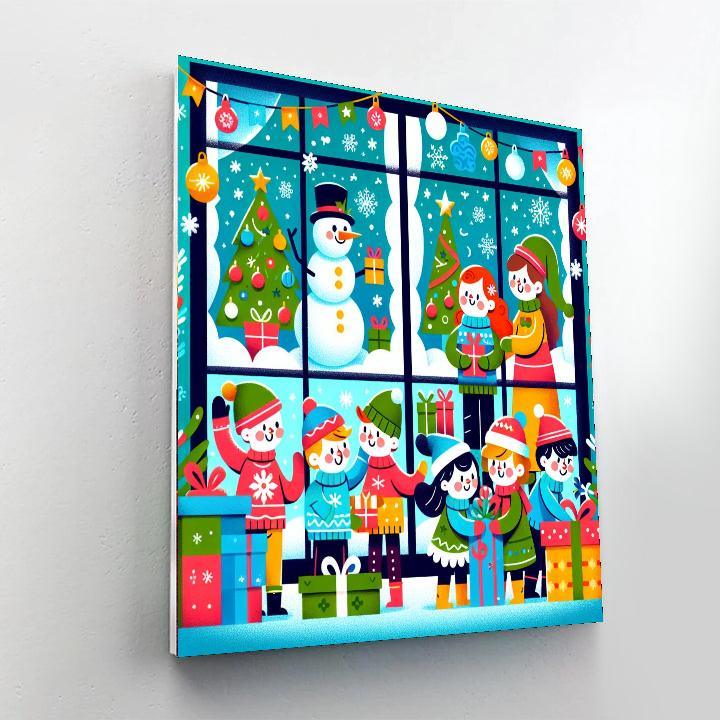 Joyful Holidays Paint By Numbers Kits