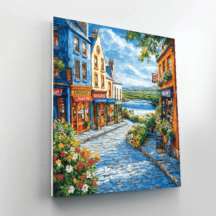 Galway City Number Painting