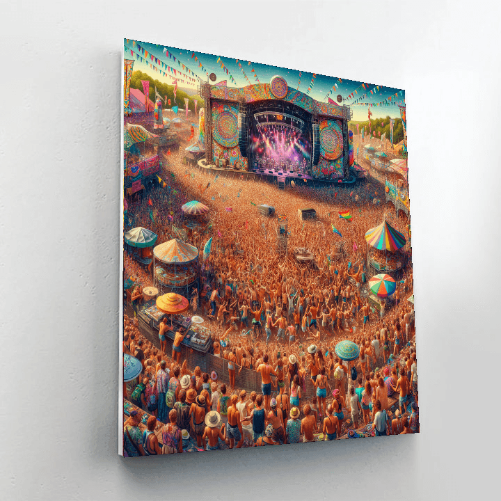 Lollapalooza - Chicago, Usa Paint By Number