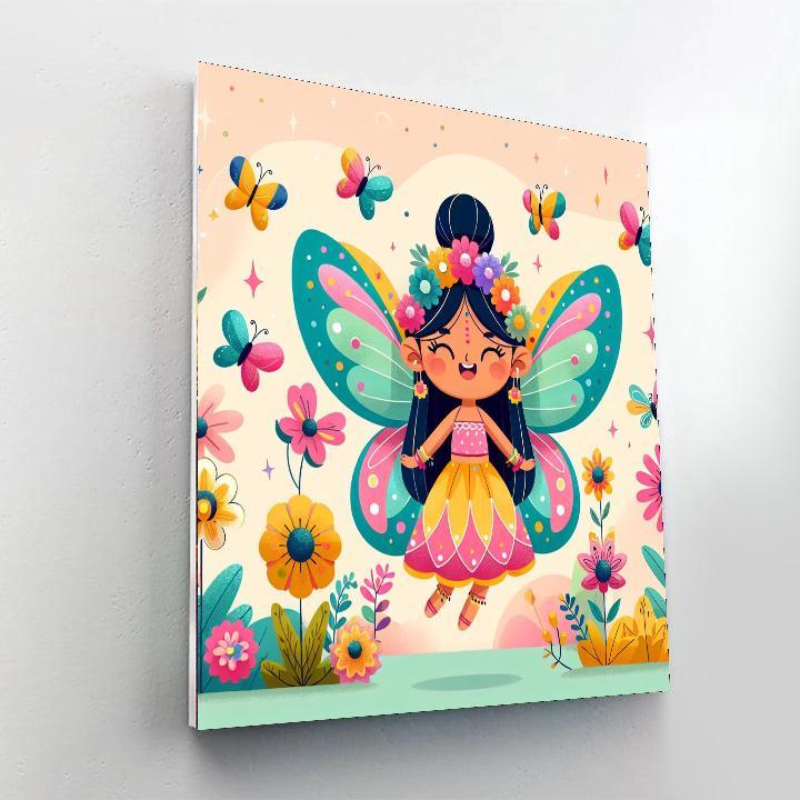 Flower Fairy's Delight Paint By Numbers Kits