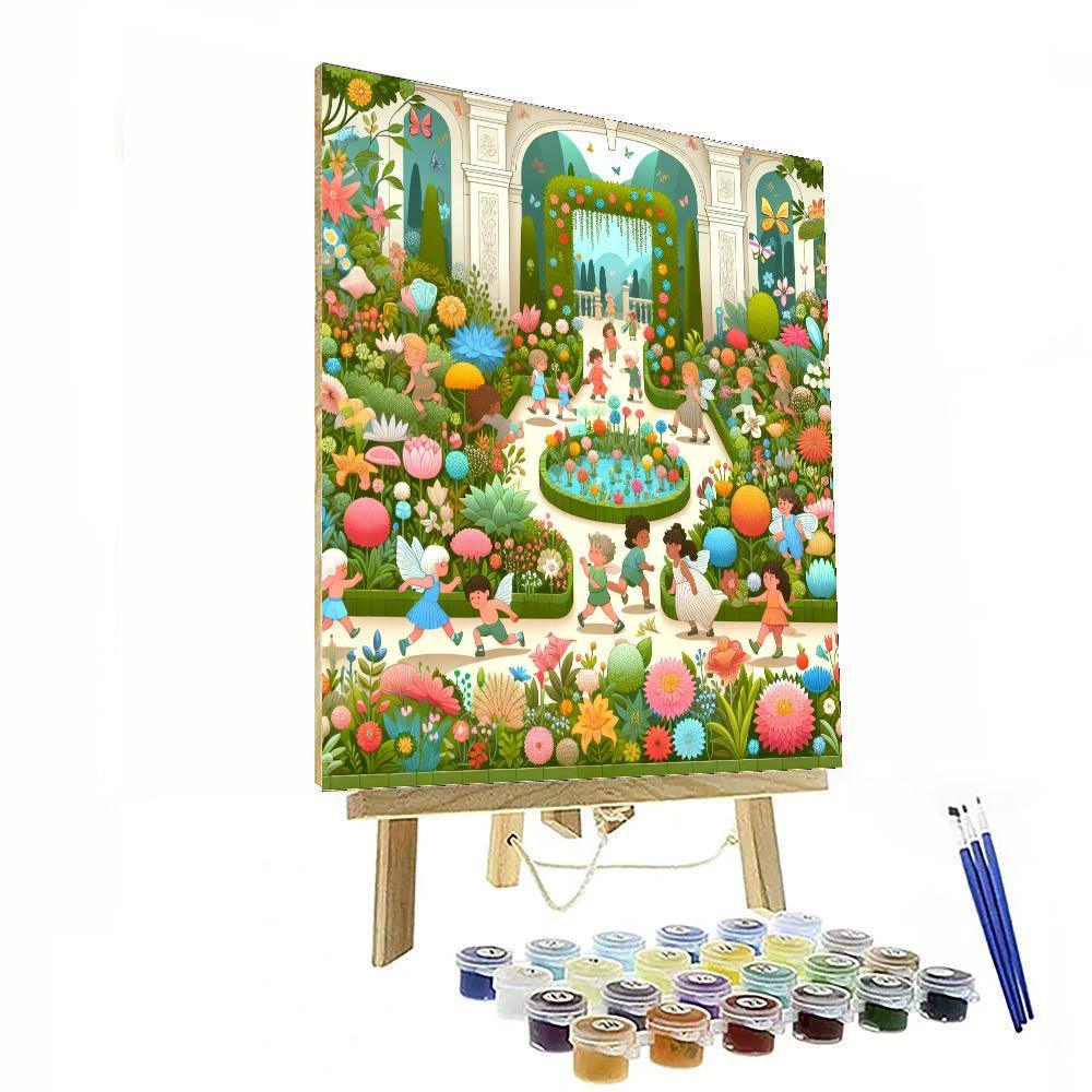 Garden Pixie Celebration Painting By Numbers Kit