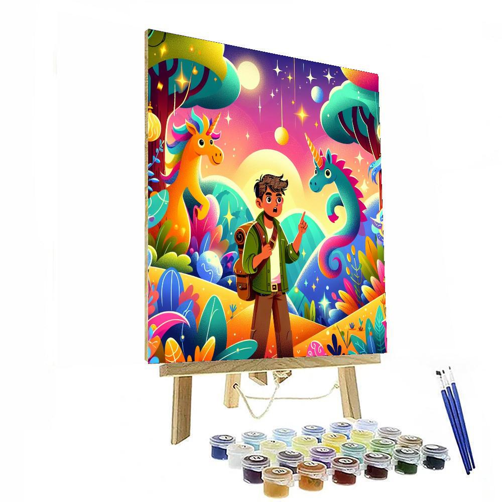 Enchanted Expedition Paint By Numbers Art