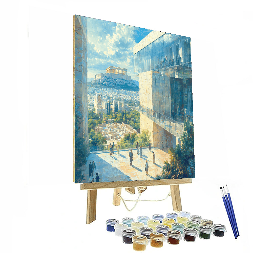 The Acropolis Museum Paint By Numbers