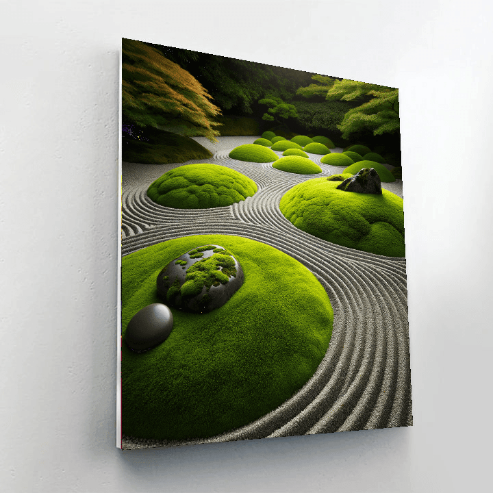 Timeless Zen Garden DIY Paint By Numbers