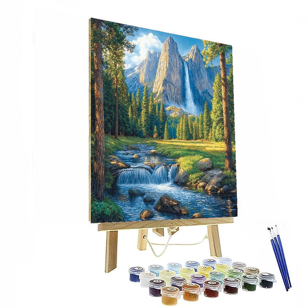 Yosemite Valley - Usa Numbered Painting Kits