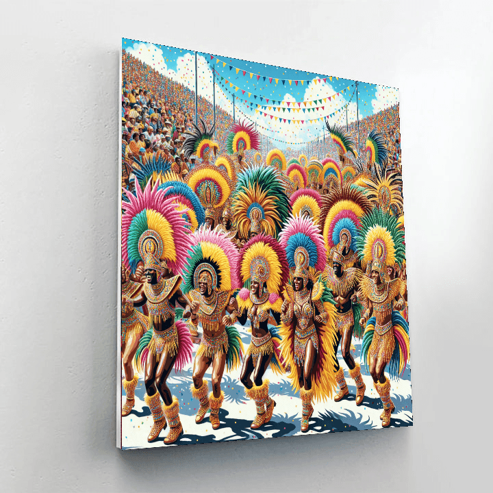 Junkanoo Festival - Nassau Paint By Numbers