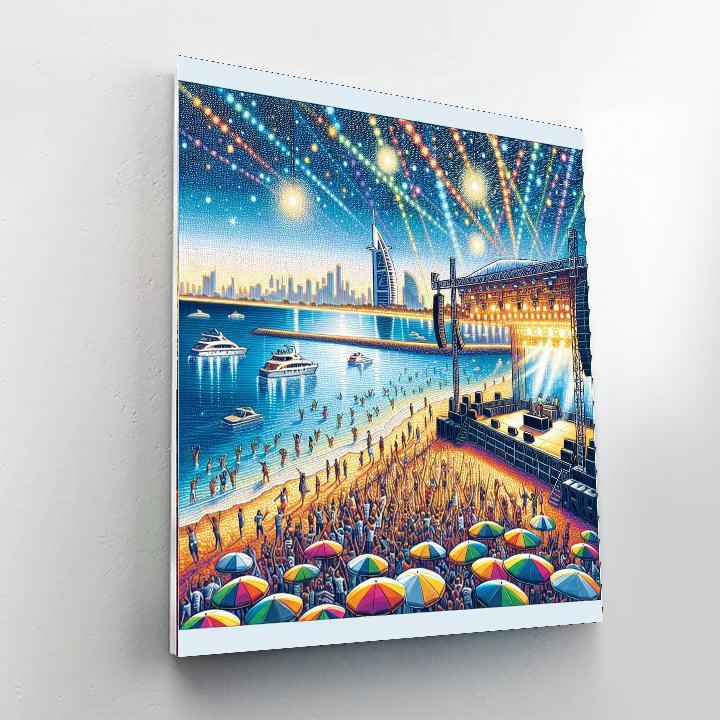 Sandance Festival - United Arab Emirates Paint By Numbers Art