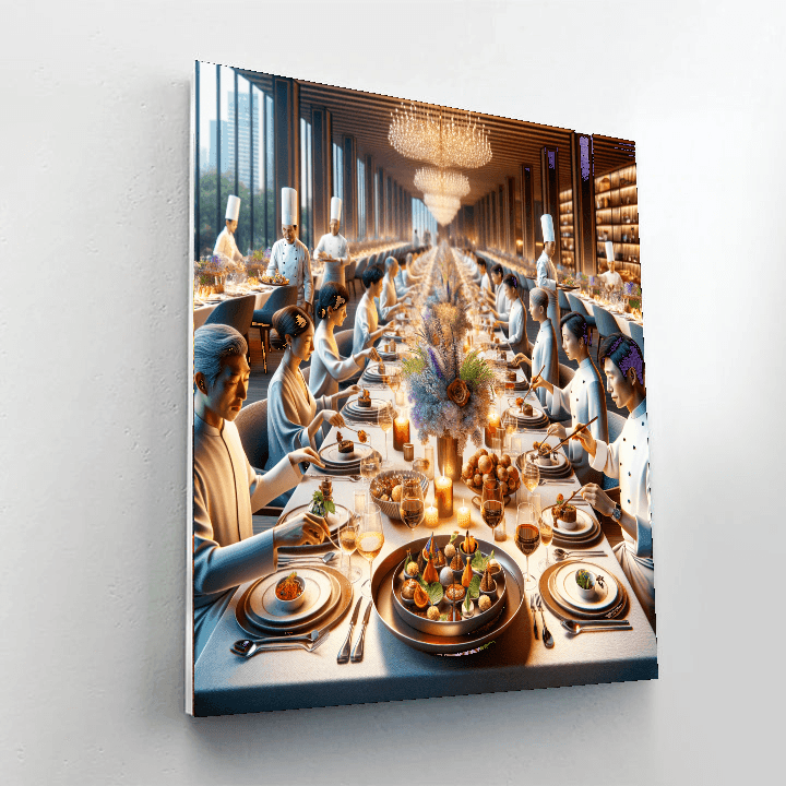 World Gourmet Summit - Singapore Number Painting