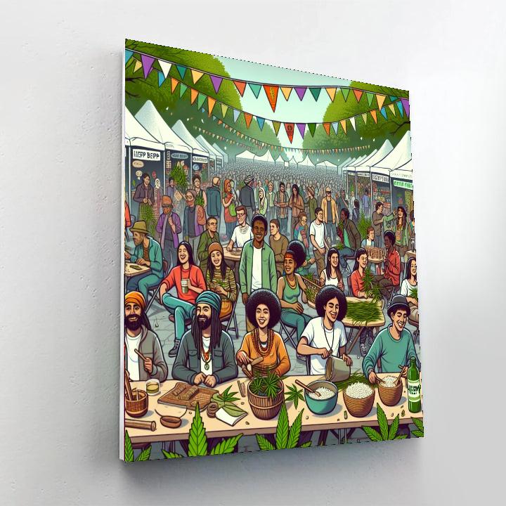 Hemp Festival Paint By Number