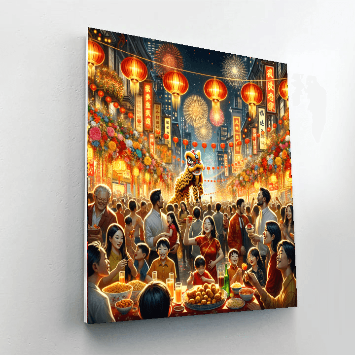 Chinese New Year - China Painting By Numbers Kit