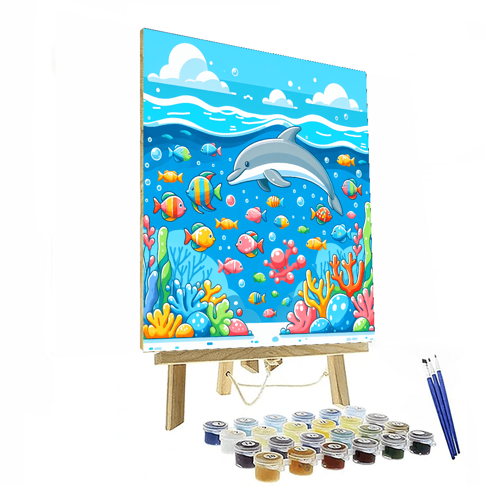 Cheerful Ocean Adventures Number Painting