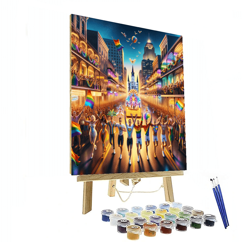 Mardi Gras - Sydney, Australia Paint By Numbers Art