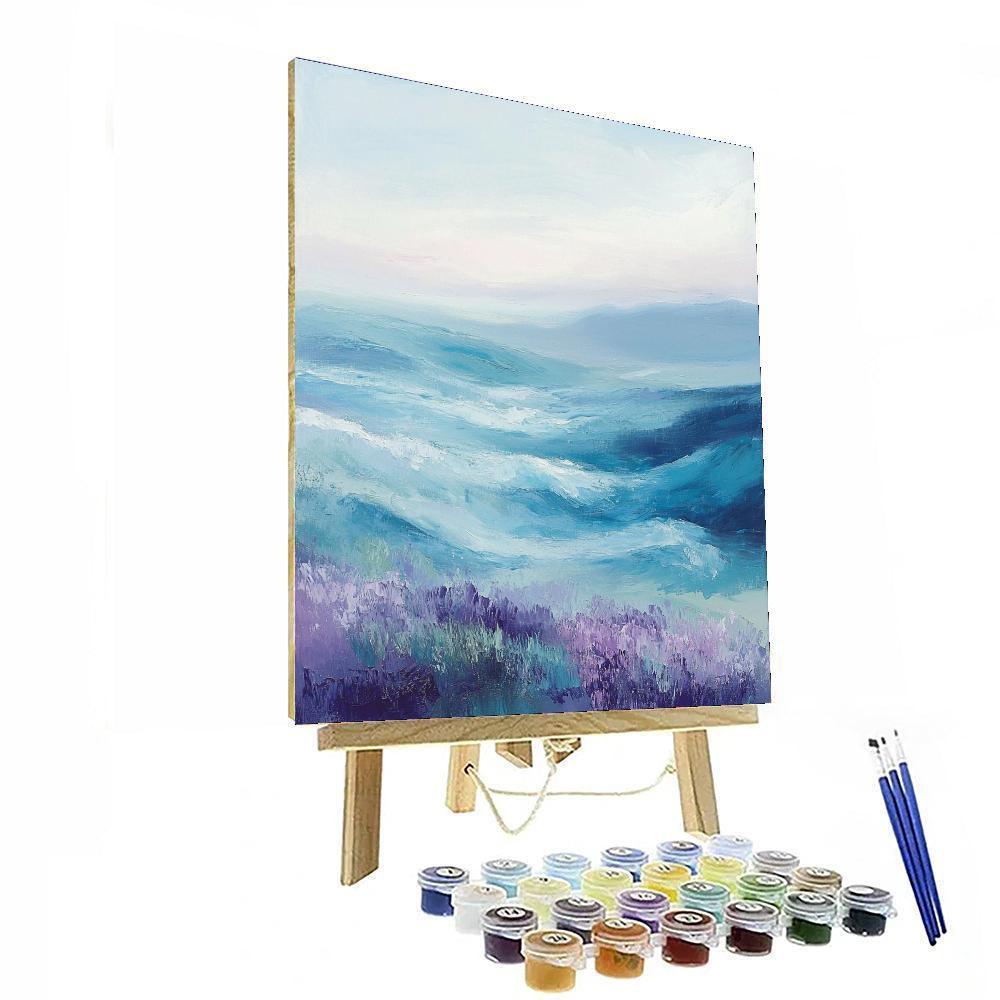 Edgar Degas Inspired Dreamscape Serenity  DIY Paint By Numbers