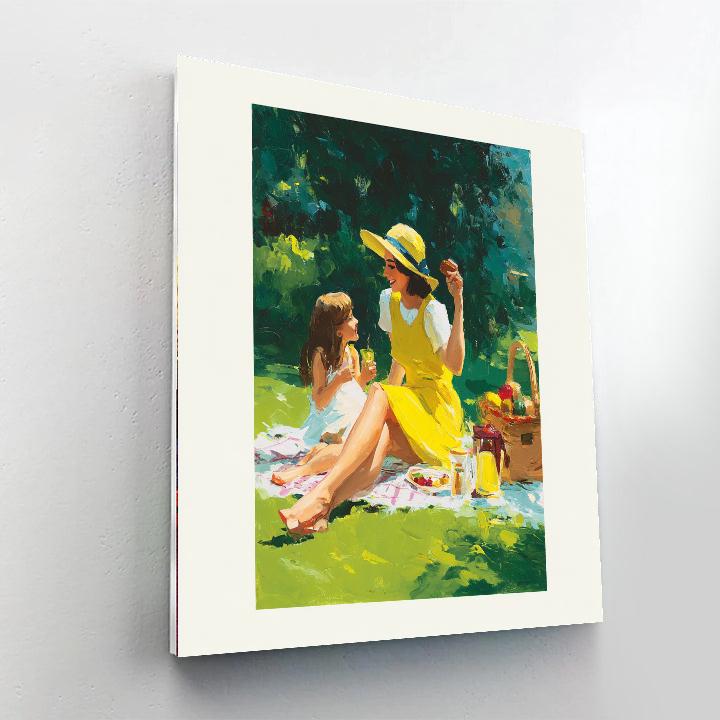 Together In The Sunshine Paint By Numbers Kits