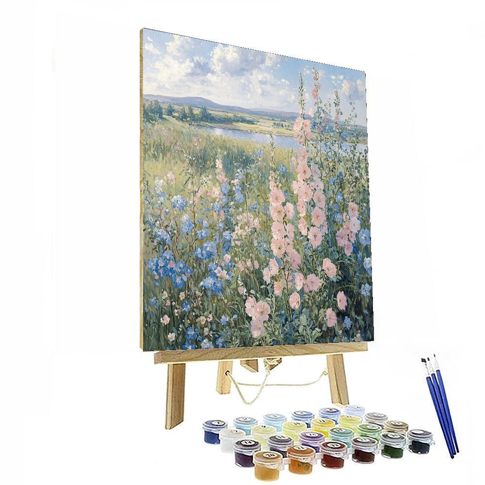 Edgar Degas Inspired Serenity Of Blossoms  Paint By Number