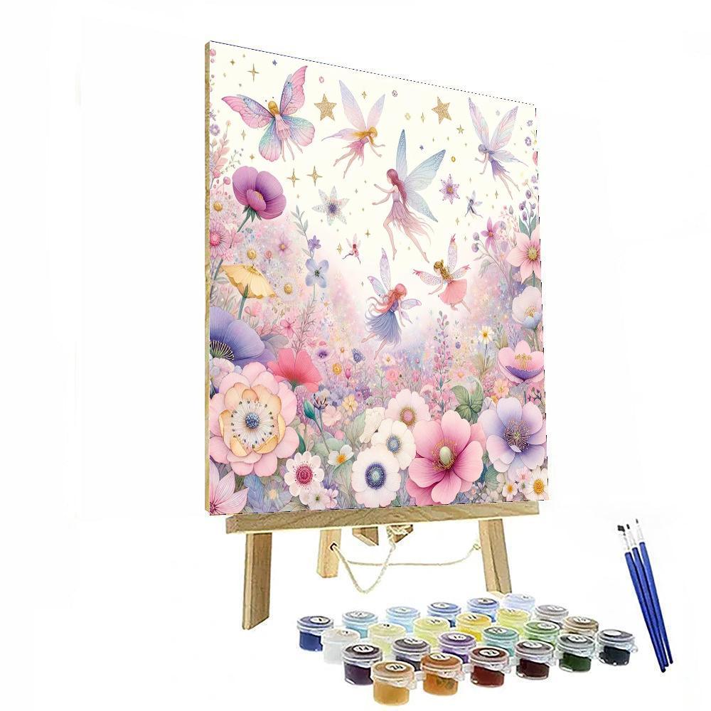 Delightful Garden Fairies Paint By Color