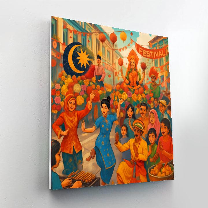 Karnival Kuala Lumpur Number Painting