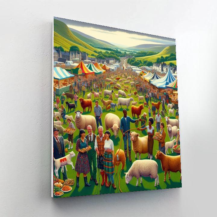 The Royal Highland Show Paint By Color