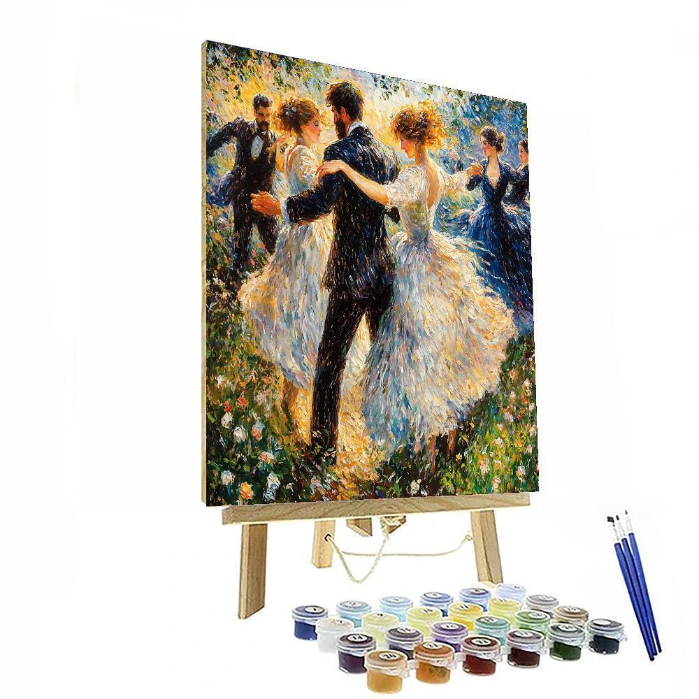 Pierre-Auguste Renoir Inspired The Beauty Of Motion  DIY Paint By Numbers
