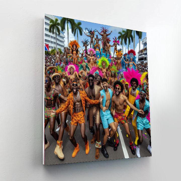 Crop Over - Barbados Painting Number Kit