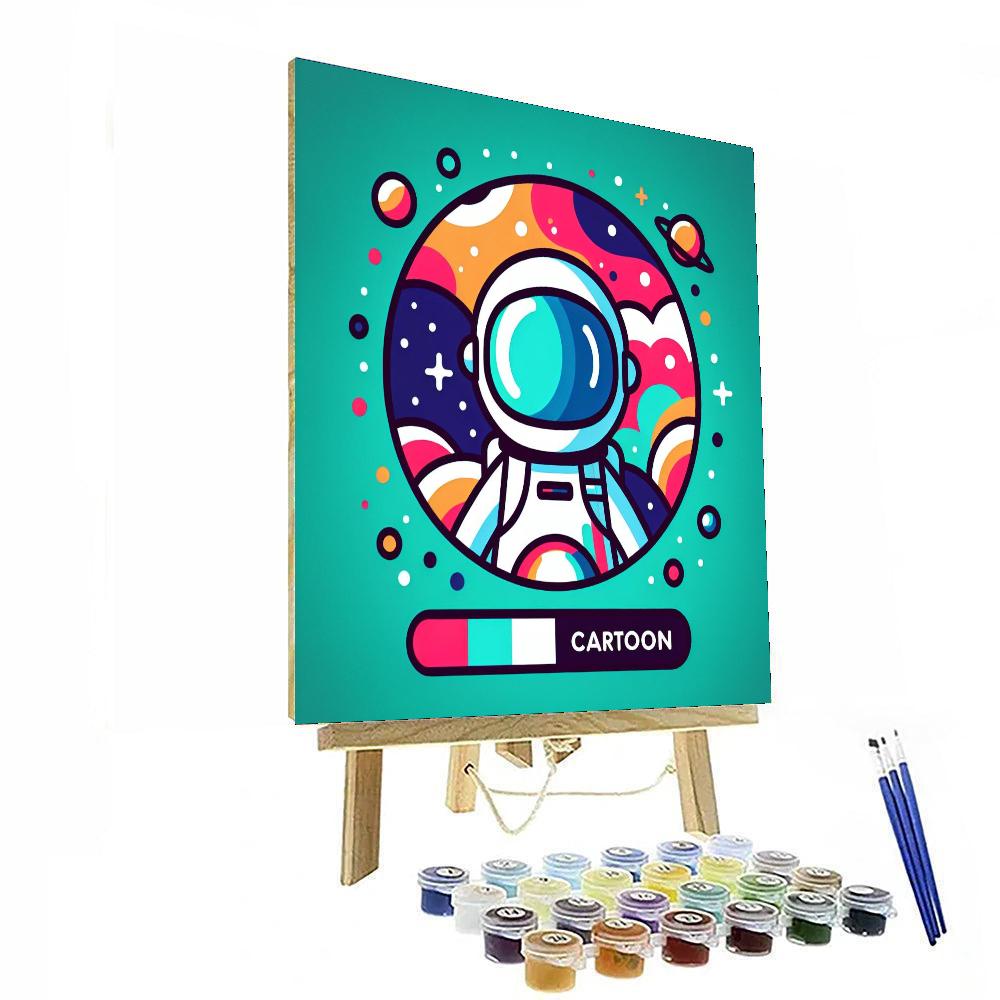 Adventure Space Odyssey Painting Number Kit