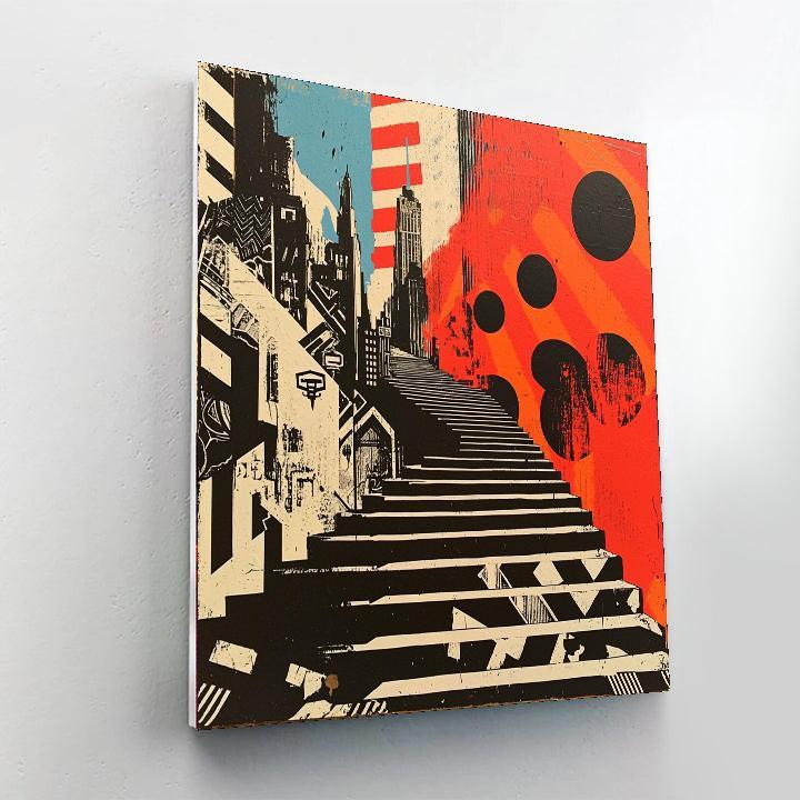 Banksy Inspired The Silent Observer  Painting By Numbers Kit