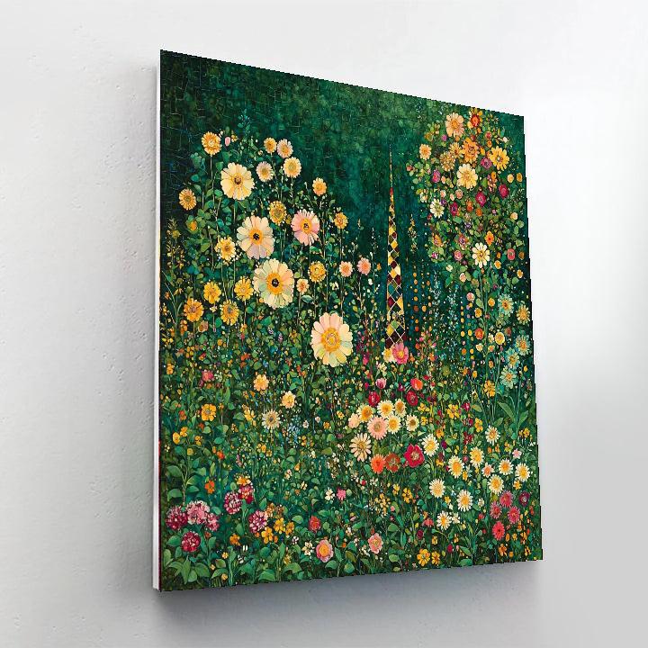Gustav Klimt Inspired Garden Of Secrets  Paint By Numbers Kits