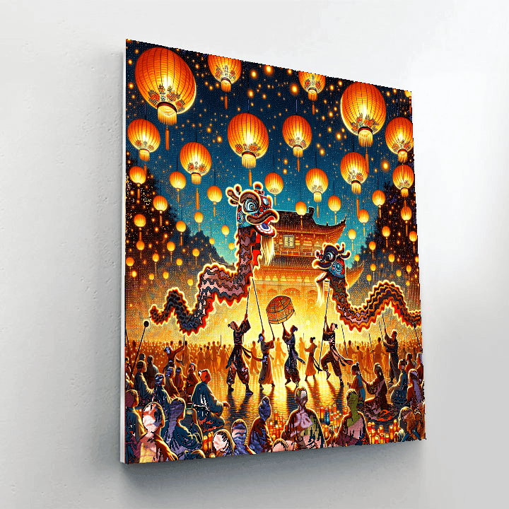 Taipei Lantern Festival - Taiwan Number Painting