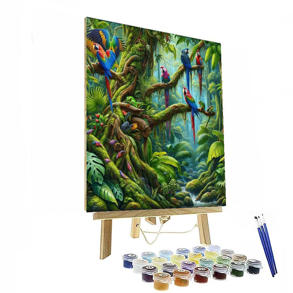 Rainforest Explorer's Delight Paint By Color