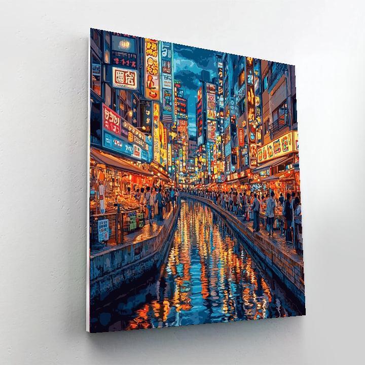 Dotonbori - Osaka Paint By Number