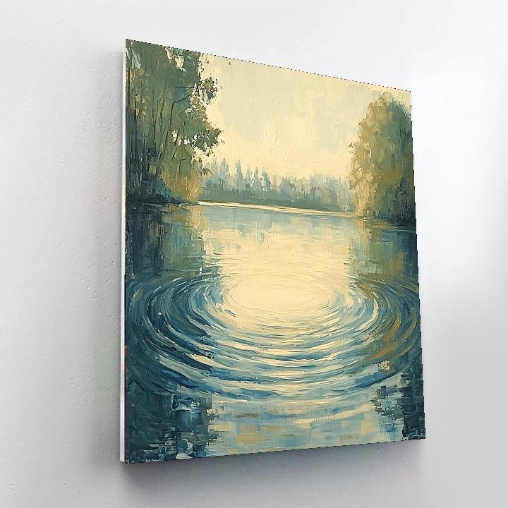 Paul Cézanne Inspired Vibrant Serenity  Paint By Numbers Kits