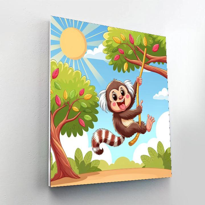 Mighty Marmoset Painting Number Kit