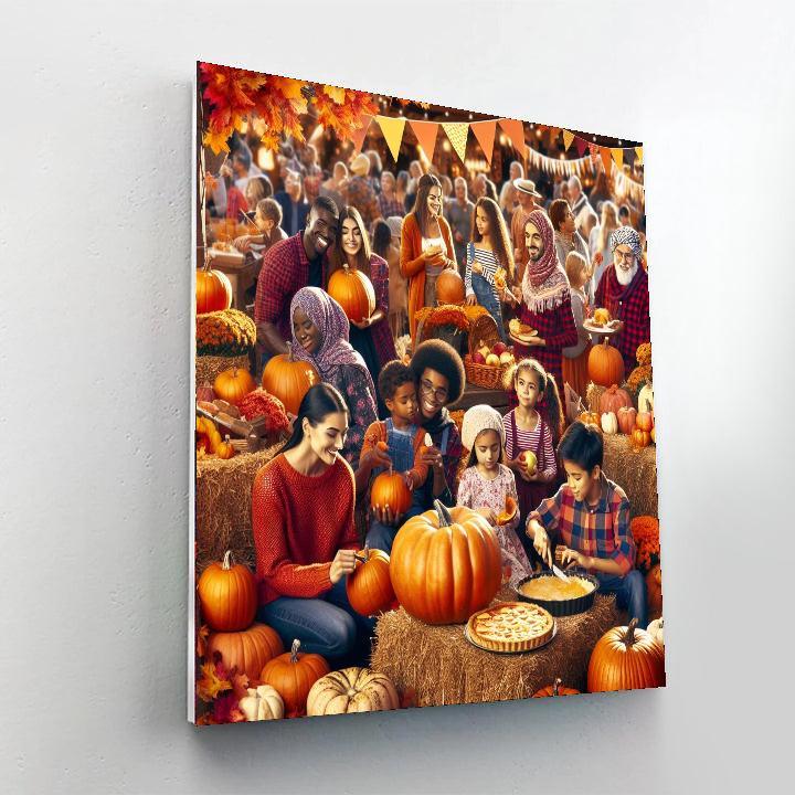 Vibrant Autumn Festival Paint By Numbers Kits