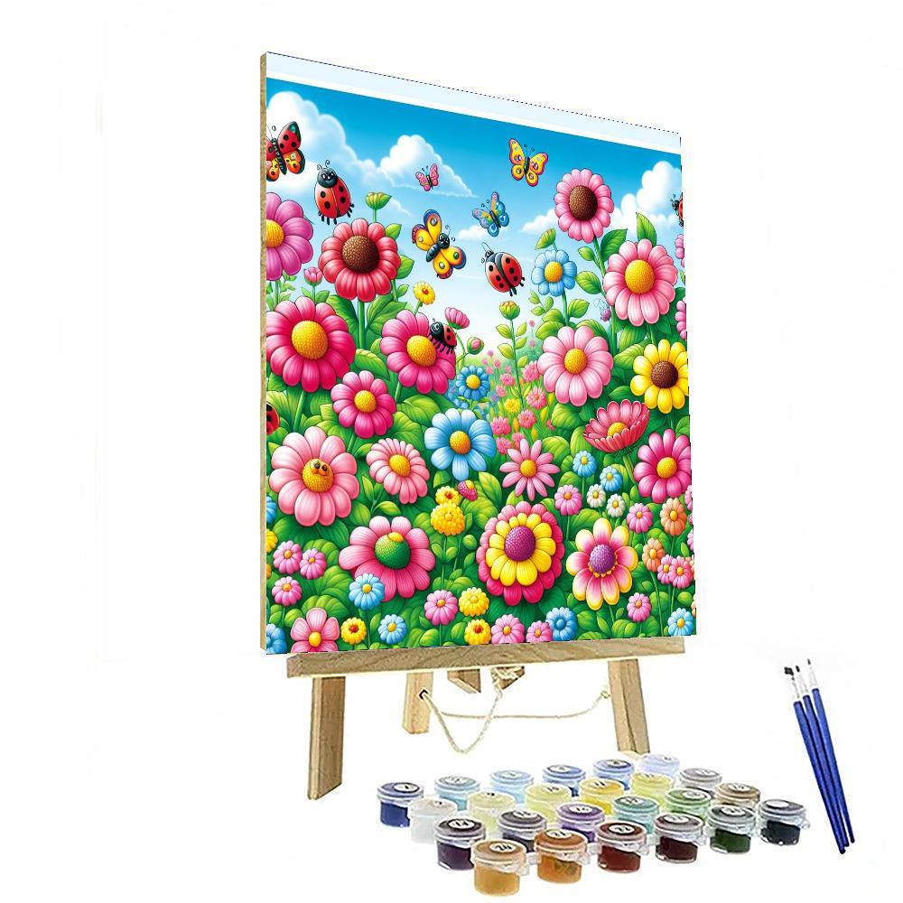 Sweet Garden Whimsy Paint By Numbers Kits