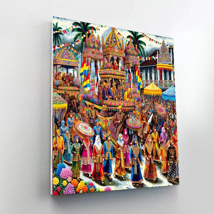 Karnival Banjarmasin Numbered Painting Kits