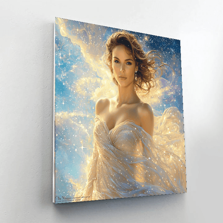 Natalie Portman: A Starry Odyssey Of The Artful Wonder Paint By Numbers