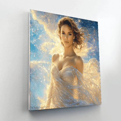 Natalie Portman: A Starry Odyssey Of The Artful Wonder Paint By Numbers