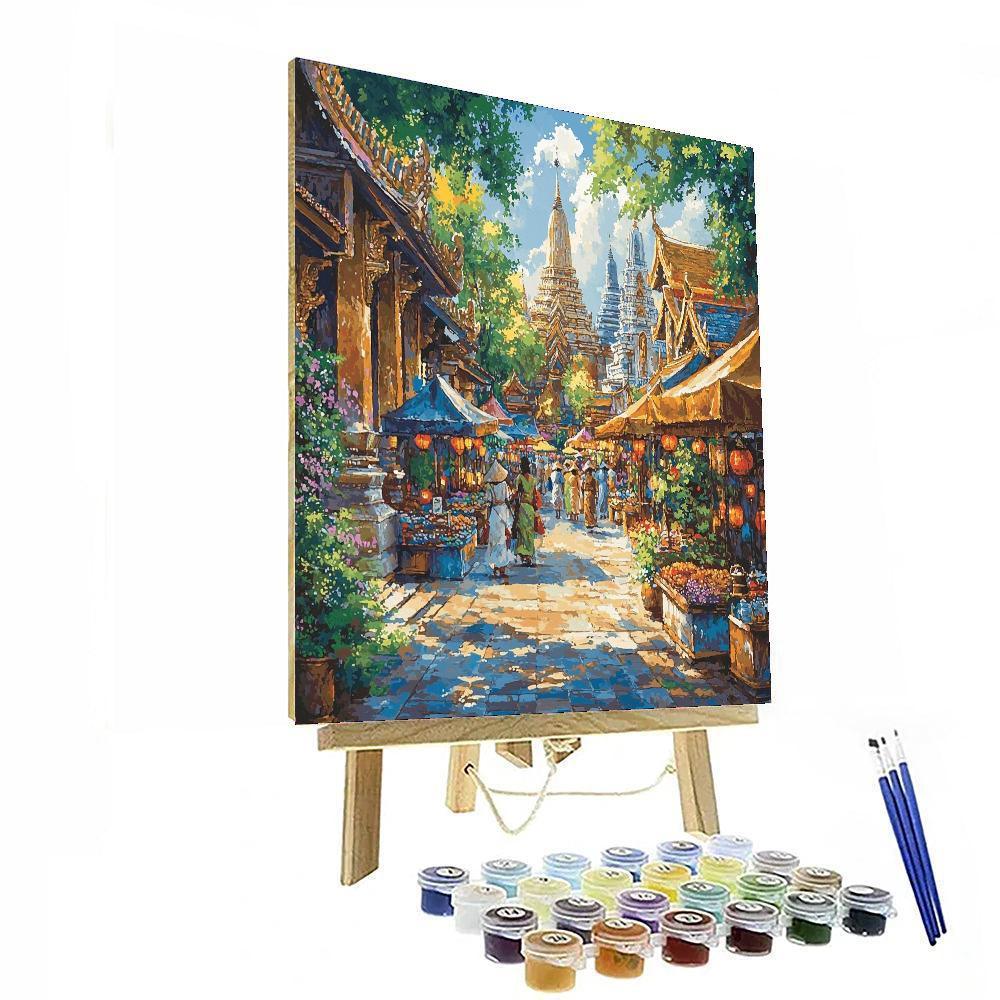 Chiang Mai's Old City Painting Number Kit