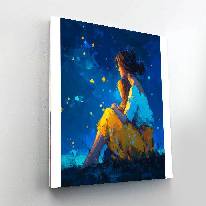 Starlit Hugs Paint By Numbers Kits
