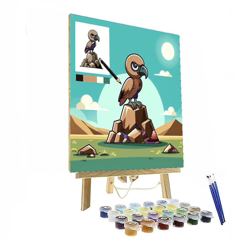 Vivacious Vulture Paint By Numbers Kits