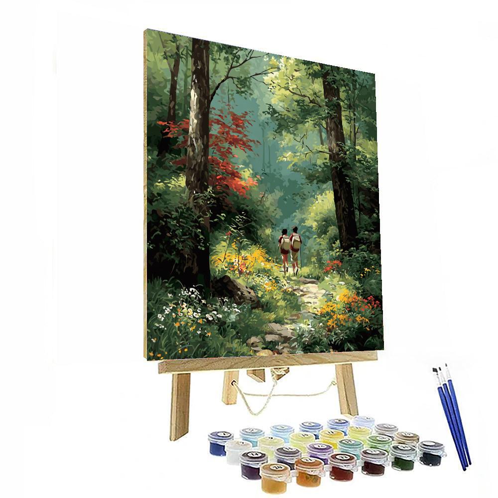 Embracing Nature's Love DIY Paint By Numbers