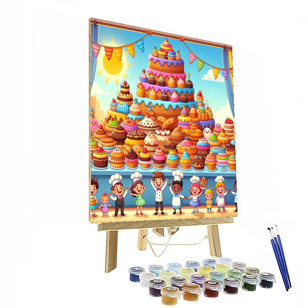 Happy Bakery Day Paint By Number