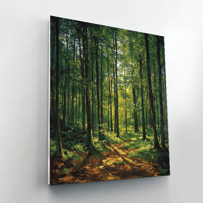 Caspar David Friedrich Inspired A Walk In The Woods Paint By Numbers Kits