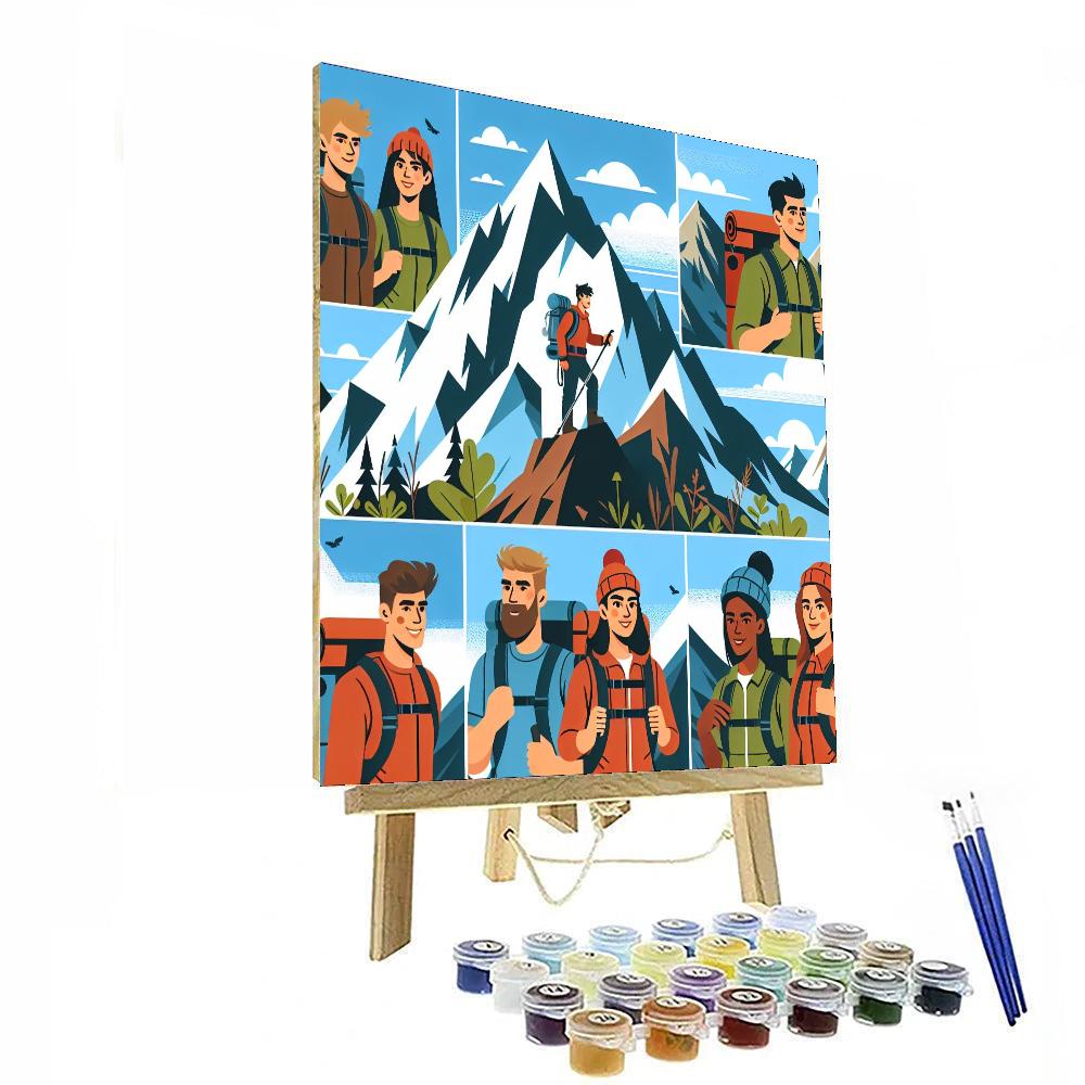 Mystic Mountains Expedition DIY Paint By Numbers