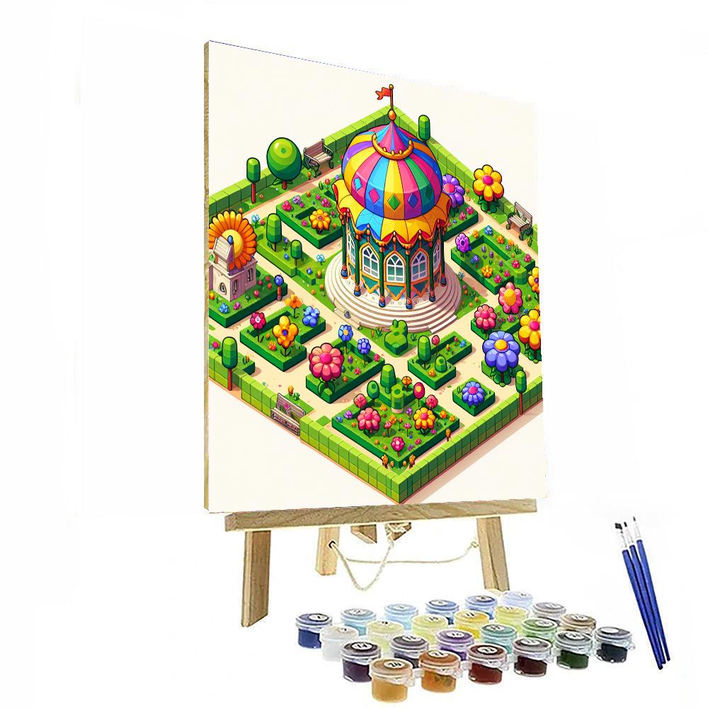 Quirky Queen's Garden - DIY Painting By Numbers Kit – Artistry Rack