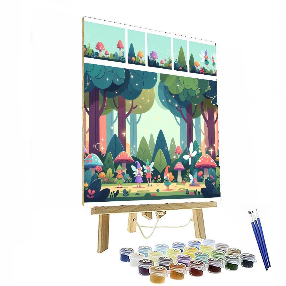 Fun In Fairy Tale Land Paint By Color